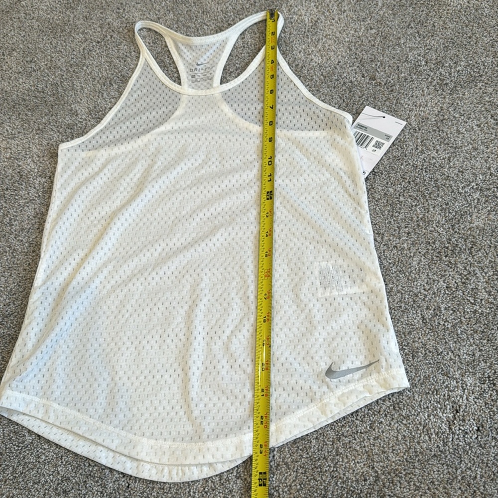 NWT Nike Mesh Racerback Tank Top - Picture 7 of 8